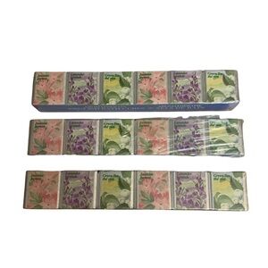 Delagar English Bath Cubes Lot of 3 Packages Jasmine Lavender Green Tea